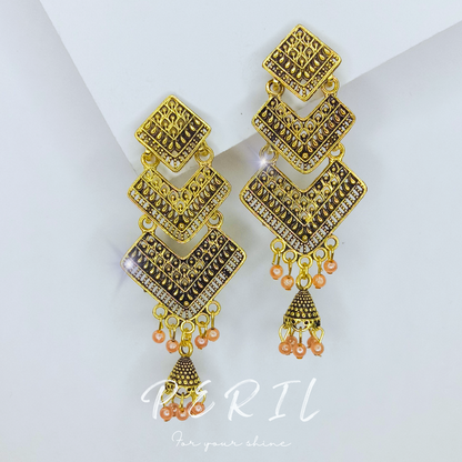 Gorgeous Set of 14 Versatile Jhumkas