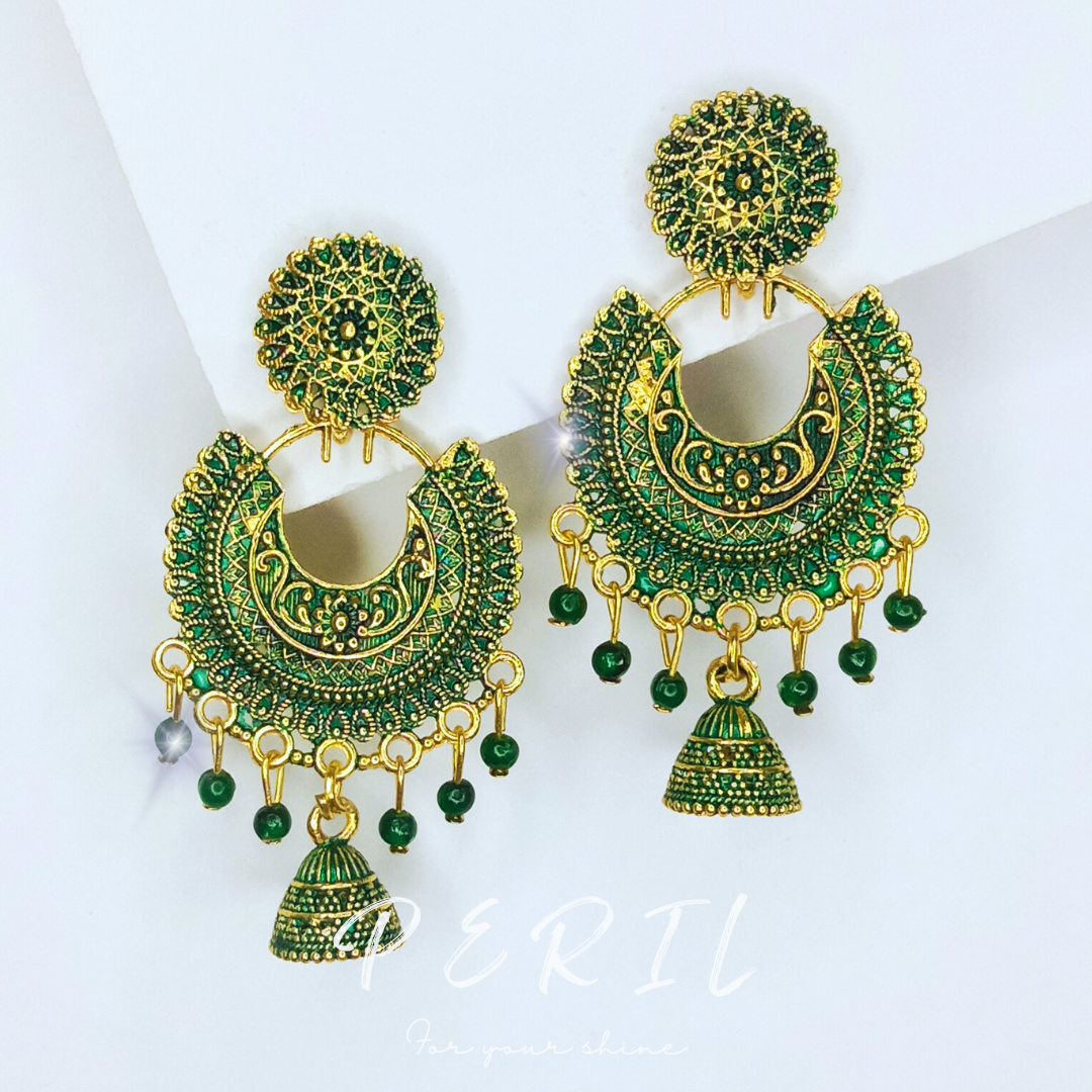 Gorgeous Set of 14 Versatile Jhumkas