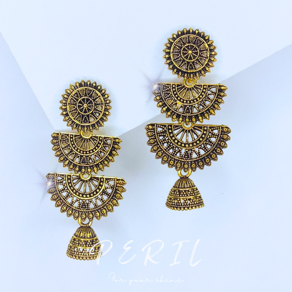 Gorgeous Set of 14 Versatile Jhumkas